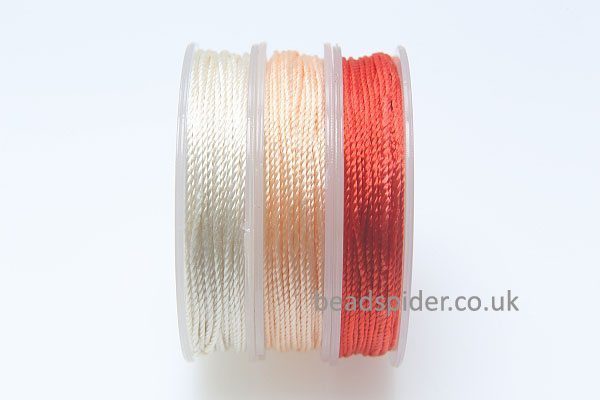 Red - Ivory Colours Polyester Thread Pack