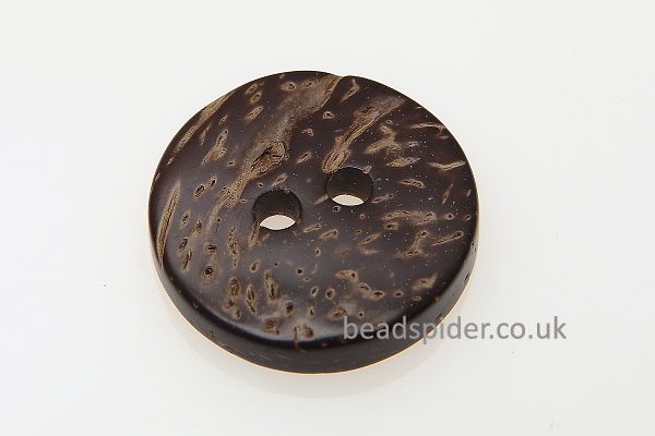 Coconut Fiber Round Buttons