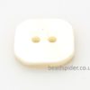 Natural White Shell Square Buttons