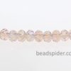 Rose Quartz AB Coated Crystal Donut