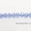 Dusty Blue AB Coated Crystal Donut