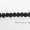Jet Black Crystal Donut