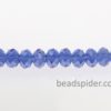 Royal Blue AB Coated Crystal Donut