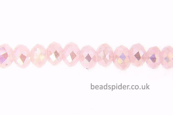Light Pink AB Crystal Donut