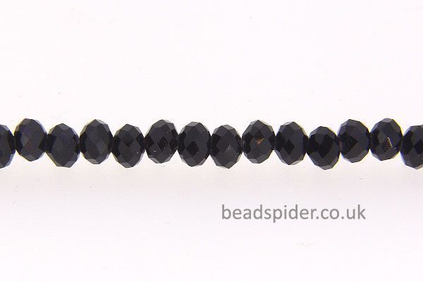 Jet Black Crystal Donut