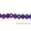 Electric Purple Crystal Donut