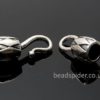 Patterened Cap with S-Hook Cord End Clasp