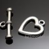 Plain Heart Toggle Clasp