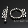 3 Strand Twisted Loop Toggle Clasp