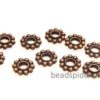 Copper Daisy Spacer