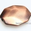 Copper Facetted Octagon