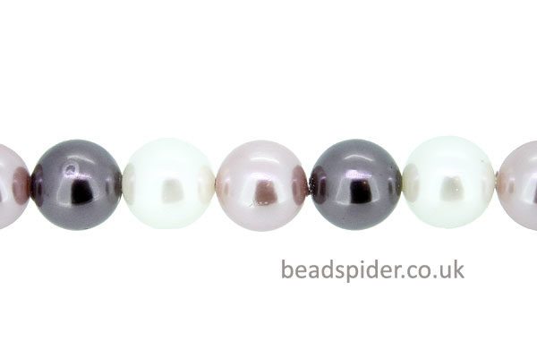 Purple and Pink Mix Mother of Pearl