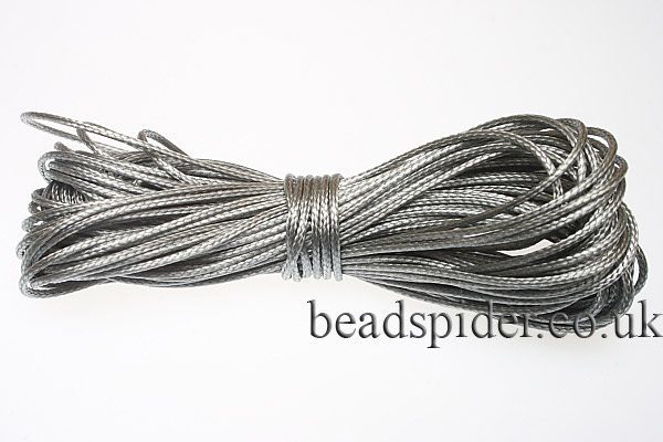 Silver Grey Smooth n Slinky Cord