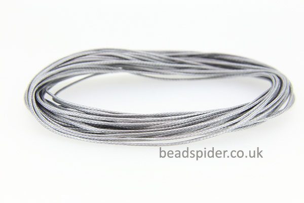 Silver Grey Smooth n Slinky Cord