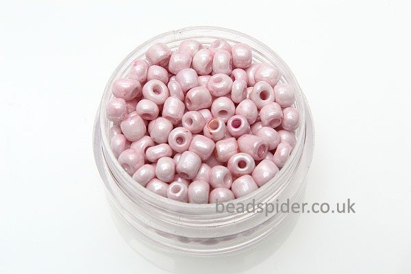 Soft Pink Seed Beads