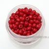 Red Seed Beads