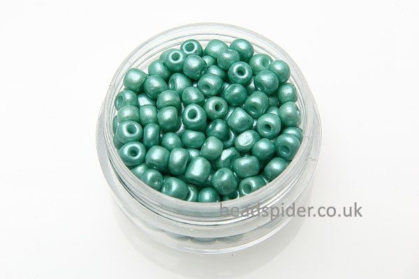 Sea Green Seed Beads
