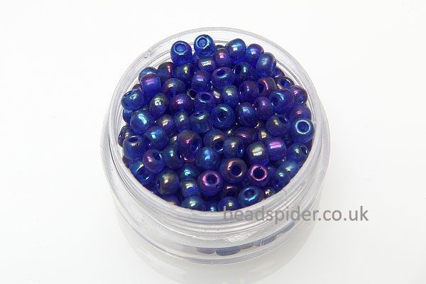 Lustre Cobalt Blue Seed Beads