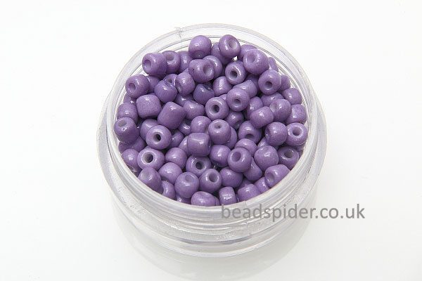 Mauve Seed Beads