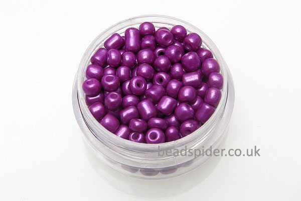 Fuchia Seed Beads