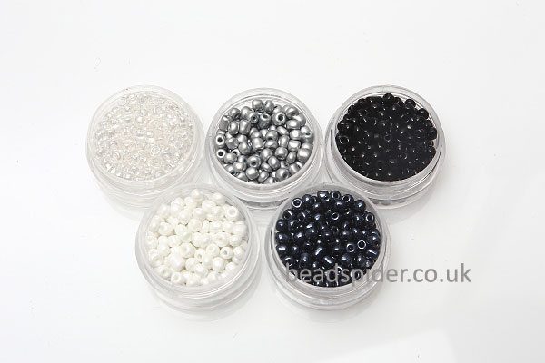 Neutral Colours Seed Bead Pack