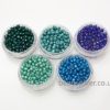Blue-Green Colours Seed Bead Pack