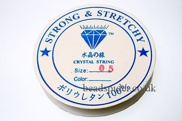 0.5mm Strong and Stretchy Beading Elastic