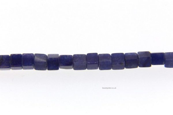 Sodalite 4mm Cubes