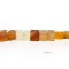 Natural Agate 4mm Cubes