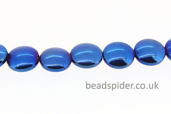 Hematite Blue Coloured Coins