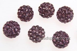 Mauve Sparkle Ball