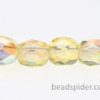 Lustre Lemon AB Czech Glass