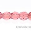 Lustre Rose Czech Glass