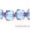 Lilac Bronze  Czech Glass