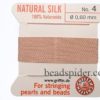 Nude 100% Silk Knotting Thread size 4