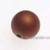 Caramel Satin Solaris Bead