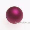 Hot Pink Satin Solaris Bead