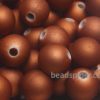 Caramel Satin Solaris Bead