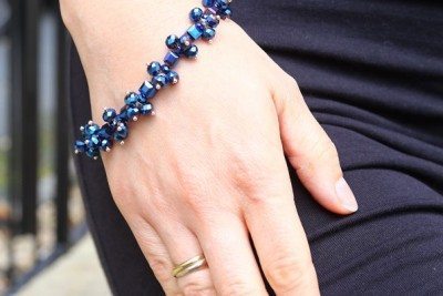 Amour Crystal Necklace and Bracelet