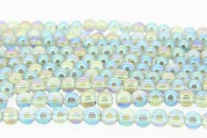 Misty Green Aurora Bead