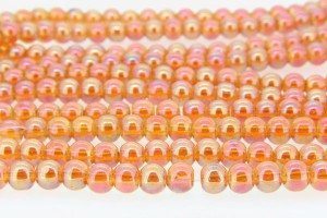 6mm Aurora Crystal Beads