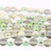 Pixie Green AB Aurora Beads