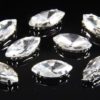 7x15mm Crystal Chaton Navette 8pcs