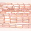 Rose Quartz AB Crystal Brick