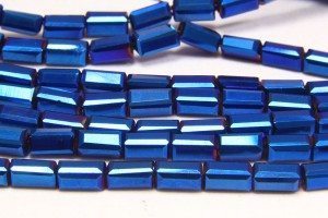 Electric Blue Crystal Brick