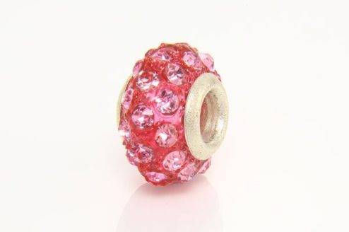 Rose Quartz with Blush Marcasite Donut