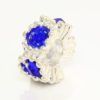 Cobalt Blue Studded Ring