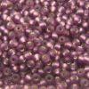 Silver Lined Matte Transparent Amethyst