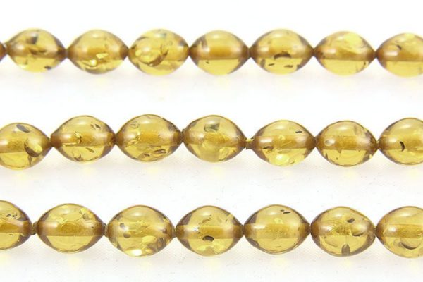 10x8mm Barrel Shape Copal Amber.