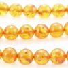 10mm Round. Honey Copal Amber